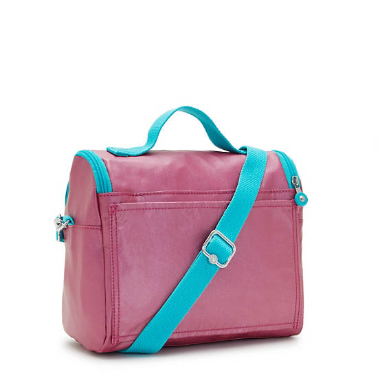Sacs Kipling New Kichirou Classiche Metallic Lunch Bag Rose Beige | FR 1279LI